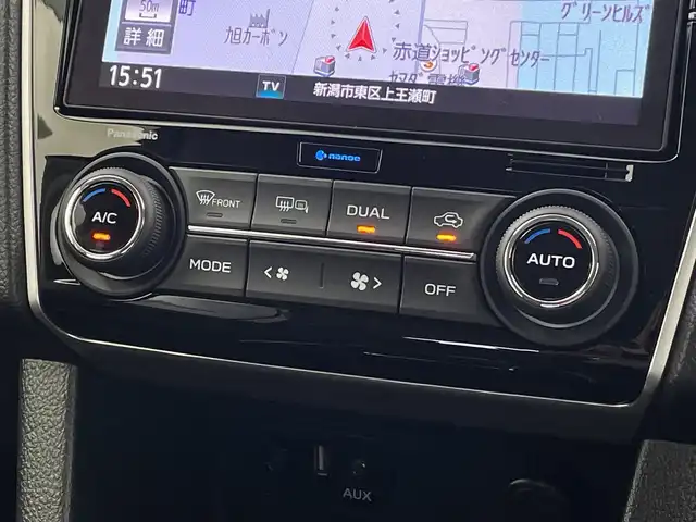 スバル レヴォーグ 1．6GTアイサイト Vスポーツ 新潟県 2020(令2)年 2.2万km クリスタルブラックシリカ 純正SDナビ/Bluetooth・USB・CD・DVD・BD・AM・FM/バックカメラ　/フルセグ　/衝突被害軽減システム/ブラインドスポットモニター/レーンキープアシスト　/追従クルーズコントロール/前後コーナーセンサー　/D席パワーシート　/前席シートヒーター　/前方ドライブレコーダー/オートブレーキホールド　/LEDオートライト/オートマチックハイビーム/ステアリングスイッチ/アイドリングストップ/MTモード付AT/スマートキー/スペアキー/純正１８インチアルミホイール
