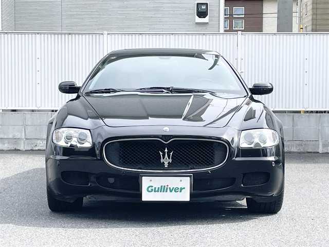 マセラティ クワトロポルテ スポーツGT S 栃木県 2008(平20)年 5.3万km 黒 純正ナビ（CD/TV）/パワーシート/シートヒーター/赤革シート/バックカメラ/ETC/純正20inAW/コーナーセンサー/リアパワーウインドウ対策済/保証書/取扱説明書