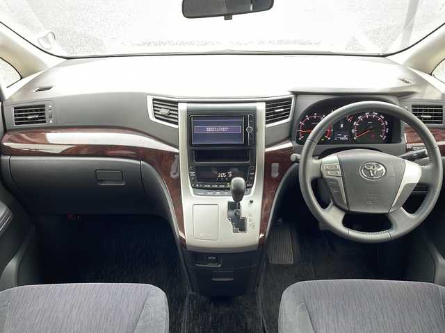 トヨタ ヴェルファイア 2．4Z 島根県 2012(平24)年 7.5万km ホワイトパールクリスタルシャイン 純正ナビ/フルセグTV/両側パワースライドドア/バックカメラ/ビルトインETC/クリアランスソナー/バックソナー/HIDヘッドランプ/オートライト/SRSエアバッグ/デュアルオートエアコン/ディンプル革巻きステアリングホイール/ダークグレートリコットシート/純正18インチアルミホイール/スマートキー/プッシュエンジンスタート/禁煙車