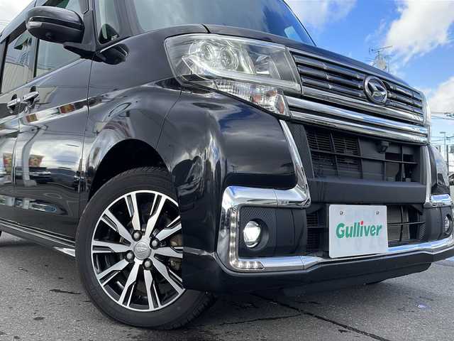 ダイハツ タント カスタムX トップED LTD SAⅢ 道北・旭川 2018(平30)年 5.1万km ブラックマイカメタリック /4WD//禁煙車//社外ディスプレイオーディオ//CD/DVD/BT/USB//全方位カメラ//衝突軽減ブレーキ//レーンキープ//アイドリングストップ//誤発進抑制//両側パワースライドドア//シートヒーター//ベンチシート//ハーフレザーシート//ドライブレコーダー//純正エンジンスターター//オートライト//LEDヘッドライト//フォグライト//オートリトラミラー//純正フロアマット//ドアバイザー//サンシェード//社外AW冬タイヤ積み込み