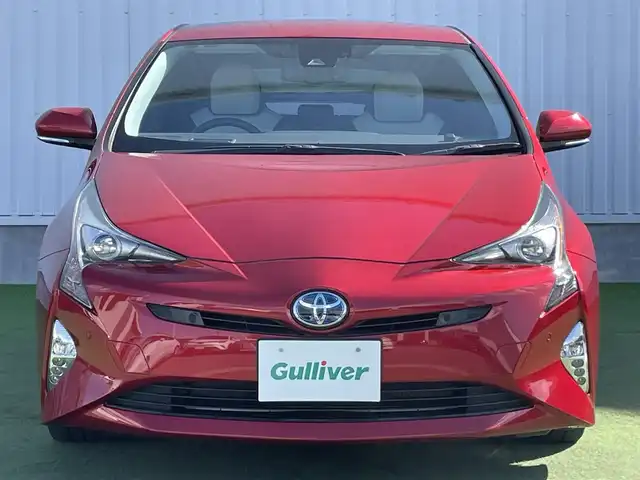 トヨタ プリウス A ツーリングセレクション 香川県 2018(平30)年 5.1万km エモーショナルレッド トヨタセーフティーセンス/・プリクラッシュ/・レーンディパーチャーアラート/・オートハイビーム/純正SDナビ/・CD/DVD/BT/DTV/バックカメラ/ホワイトレザーシート/シートヒーター/革巻きステアリング/ステアリングリモコン/レーダークルーズコントロール/LEDライト/LEDフォグライト/パーキングアシスト/クリアランスソナー/HUD/BSM/スマートキー/プッシュスタート