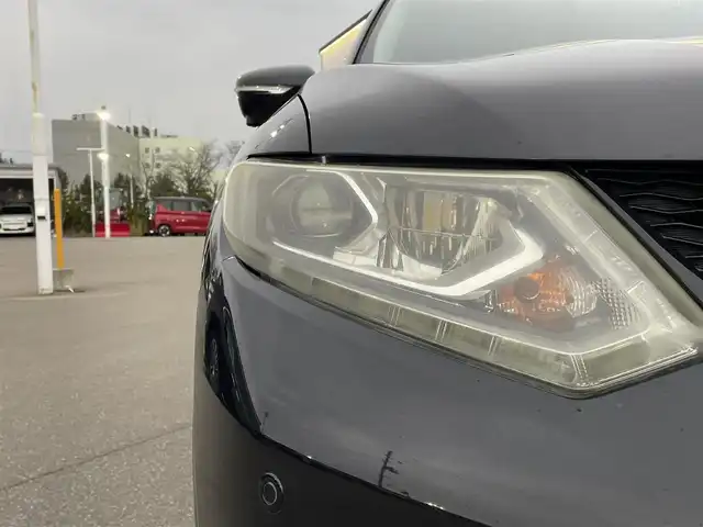 日産 エクストレイル 20X エマージェンシーブレーキ 青森県 2014(平26)年 10.3万km ダイヤモンドブラック ・4WD/・純正ナビ/・AM/FM/CD/DVD/BT/・フルセグ/・横滑り抑制装置/・衝突軽減装置/・クルーズコントロール/・アラウンドビューモニター/・ダウンヒルアシストコントロール/・D＋N席シートヒーター/・コーナーセンサー/・パワーバックドア/・純正フロアマット/・ドラレコ/・ETC/・ドアバイザー/・USBソケット/・シガーソケット/・社外AW18インチ/・保証書、取説