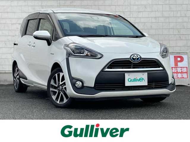 トヨタ シエンタ ハイブリッド G クエロ 山口県 2018(平30)年 4.2万km ホワイトパールクリスタルシャイン トヨタセーフティセンス/純正ナビ/CD/SD/BT/AM/FM/フルセグTV/両側パワースライドドア/シートヒーター/純正ドライブレコーダー/オートライト/バックカメラ/レーンアシスト/オートマチックハイビーム/電動格納ミラー/EVモード/ECOモード/フォグランプ/純正フロアマット/ETC