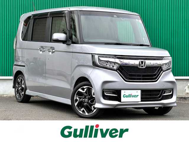 ホンダ Ｎ ＢＯＸ カスタム G L ターボ ホンダセンシング 宮城県 2018(平30)年 1.3万km ルナシルバーM AIS検査済み/登録時走行12148キロ/車検R7年6月20日まで/ホンダセンシング/●衝突軽減ブレーキ〈CMBS〉/●誤発進抑制機能/●後方誤発進抑制機能/●歩行者事故低減ステアリング/●路外逸脱抑制機能/●ACC〈アダプティブ・クルーズ・コントロール〉/●LKAS〈車線維持支援システム〉/●オートハイビーム/●先行車発進お知らせ機能/●標識認識機能/純正8インチSDナビ/フルセグTV/BT/CD/DVD/USB/バックカメラ/ETC/ドライブレコーダー/両側パワースライドドア/LEDヘッドライト/オートライト/ハーフレザーシート/パドルシフト/スマートキー×2/W/サイド/カーテンエアバック