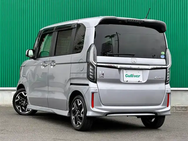 ホンダ Ｎ ＢＯＸ カスタム G L ターボ ホンダセンシング 宮城県 2018(平30)年 1.3万km ルナシルバーM AIS検査済み/登録時走行12148キロ/車検R7年6月20日まで/ホンダセンシング/●衝突軽減ブレーキ〈CMBS〉/●誤発進抑制機能/●後方誤発進抑制機能/●歩行者事故低減ステアリング/●路外逸脱抑制機能/●ACC〈アダプティブ・クルーズ・コントロール〉/●LKAS〈車線維持支援システム〉/●オートハイビーム/●先行車発進お知らせ機能/●標識認識機能/純正8インチSDナビ/フルセグTV/BT/CD/DVD/USB/バックカメラ/ETC/ドライブレコーダー/両側パワースライドドア/LEDヘッドライト/オートライト/ハーフレザーシート/パドルシフト/スマートキー×2/W/サイド/カーテンエアバック