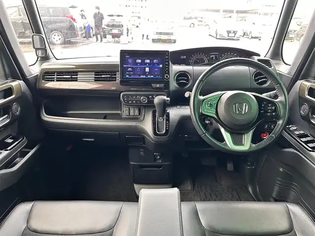ホンダ Ｎ ＢＯＸ カスタム G L ターボ ホンダセンシング 宮城県 2018(平30)年 1.3万km ルナシルバーM AIS検査済み/登録時走行12148キロ/車検R7年6月20日まで/ホンダセンシング/●衝突軽減ブレーキ〈CMBS〉/●誤発進抑制機能/●後方誤発進抑制機能/●歩行者事故低減ステアリング/●路外逸脱抑制機能/●ACC〈アダプティブ・クルーズ・コントロール〉/●LKAS〈車線維持支援システム〉/●オートハイビーム/●先行車発進お知らせ機能/●標識認識機能/純正8インチSDナビ/フルセグTV/BT/CD/DVD/USB/バックカメラ/ETC/ドライブレコーダー/両側パワースライドドア/LEDヘッドライト/オートライト/ハーフレザーシート/パドルシフト/スマートキー×2/W/サイド/カーテンエアバック