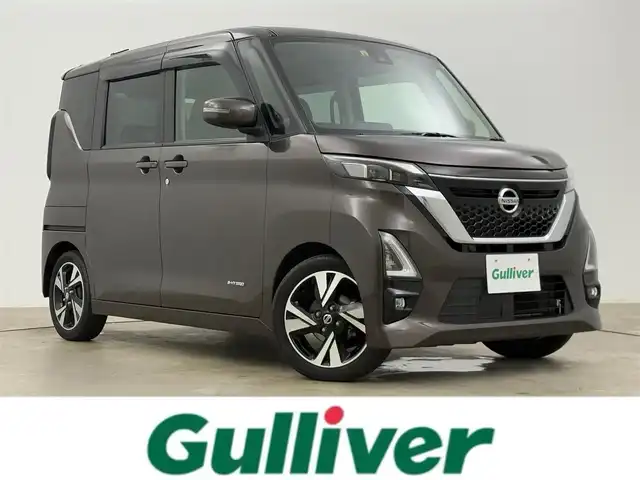 日産 ルークス HWS Gターボ プロパイロットED 岡山県 2020(令2)年 3.8万km アッシュブラウンM 純正９インチナビ　プロパイロット　衝突軽減ブレーキ　両側電動スライドドア　アラウンドビューモニター　ビルトインＥＴＣ２．０　ＬＥＤヘッドライト　ドライブレコーダー　オートハイビーム　Bluetooth