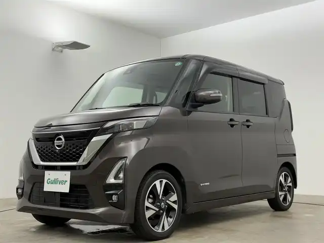 日産 ルークス HWS Gターボ プロパイロットED 岡山県 2020(令2)年 3.8万km アッシュブラウンM 純正９インチナビ　プロパイロット　衝突軽減ブレーキ　両側電動スライドドア　アラウンドビューモニター　ビルトインＥＴＣ２．０　ＬＥＤヘッドライト　ドライブレコーダー　オートハイビーム　Bluetooth