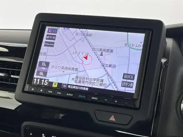 ホンダ Ｎ ＢＯＸ カスタム L 埼玉県 2023(令5)年 2.5万km プラチナホワイトパール 純正８インチナビ　バックカメラ　片側パワースライドドア　ダクティブクルーズコントロール　ＥＴＣ　ドライブレコーダー　　シートヒーター　純正アルミホイール　オートライト　ＬＥＤライト　地デジＴＶ