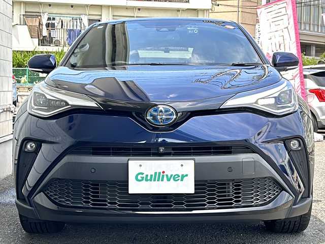 トヨタ Ｃ－ＨＲ G モード ネロ セーフティプラス 神奈川県 2021(令3)年 2.1万km ダークブルーマイカ ワンオーナー/純正ディスプレイオーディオ＋ナビ/(AM/FM/USB/BT)/全方位カメラ/レーダークルーズコントロール/衝突被害軽減ブレーキ/レーンキープアシスト/横滑り防止装置/オートハイビーム/ハーフレザーシート/D/N席シートヒーター/AC100V電源/ビルトインETC/前後ドライブレコーダー/オートライト/フロアマット/ドアバイザー/ISOFIX/スペアキー×1/保証書/取扱説明書