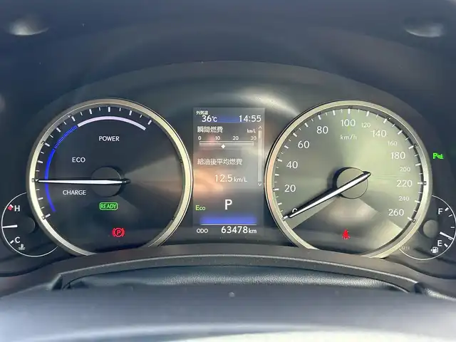 レクサス ＮＸ 300h Iパッケージ 和歌山県 2018(平30)年 6.4万km ソニックチタニウム 純正ナビ/バックカメラ/三眼LEDヘッドライト/マークレビンソン/ムーンルーフ/プリクラッシュセーフティー/レーダークルーズコントロール/車両接近通報装置/パワーシート/ポジションメモリー/シートヒーター/ステアリングヒーター/パワーバックドア/オートライト/オートマチックハイビーム