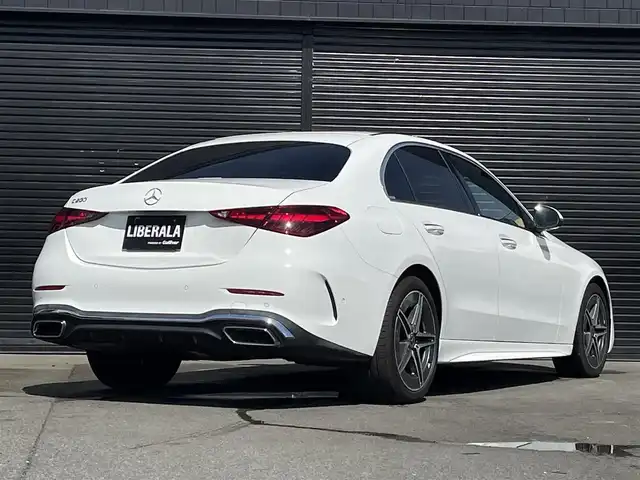 メルセデス・ベンツ Ｃ２００ アバンギャルド AMGライン 三重県 2022(令4)年 2.1万km ポーラホワイト レーダーセーフティーＰＫＧ/ベーシックＰＫＧ/ＡＣＣ/ヘッドアップディスプレイ/純正ナビ/全方位カメラ/フルセグＴＶ/ハーフレザーシート/シートヒーター/前席パワーシート/純正１８ＡＷ/アンビエント