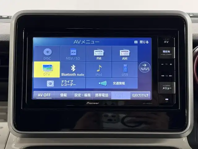 スズキ スペーシア HYBRID X 三重県 2020(令2)年 2.9万km オフブルーM マイルドハイブリッド/FF/インパネCVT/純正 7インチナビ AVIC-RWS901II/（CD/DVD/MSV/SD/FM/AM/TV/Bluetooth/iPod/USB/ドラレコ）/バックカメラ/両側パワースライドドア/ETC/スズキセーフティサポート/・デュアルセンサーブレーキサポート/・車線逸脱警報/・ふらつき警報/・リヤパーキングセンサー/・ハイビームアシスト/・先行車発進お知らせ/装備/・シートヒーター（D）/・オートエアコン/・オートライト/・プッシュスタート/・全ドアパワーウインドウ/・パワーステアリング/・純正ホイールキャップ＋14インチスチールホイール/・ナビ取/・スマートキーx1/など