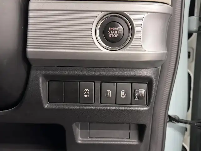 スズキ スペーシア HYBRID X 三重県 2020(令2)年 2.9万km オフブルーM マイルドハイブリッド/FF/インパネCVT/純正 7インチナビ AVIC-RWS901II/（CD/DVD/MSV/SD/FM/AM/TV/Bluetooth/iPod/USB/ドラレコ）/バックカメラ/両側パワースライドドア/ETC/スズキセーフティサポート/・デュアルセンサーブレーキサポート/・車線逸脱警報/・ふらつき警報/・リヤパーキングセンサー/・ハイビームアシスト/・先行車発進お知らせ/装備/・シートヒーター（D）/・オートエアコン/・オートライト/・プッシュスタート/・全ドアパワーウインドウ/・パワーステアリング/・純正ホイールキャップ＋14インチスチールホイール/・ナビ取/・スマートキーx1/など