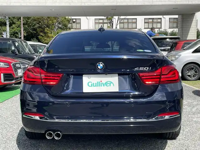 ＢＭＷ ４２０ｉ グランクーペ ラグジュアリー 兵庫県 2017(平29)年 5.1万km インペリアル・ブルー・ブリリアント・エフェクト /ベージュレザーシート//前電動/ヒーター//純正HDDナビ//地デジ/DVD/BT/USB//バックカメラ//リヤソナー//ステアリングリモコン//純正18インチAW//コンフォートアクセス//電動リヤゲート//オートLEDヘッドランプ//LEDフォグランプ//アイドリングストップ//ドライブレコーダー//ACC//インテリジェントセーフティ//車線逸脱警告//車線変更警告//H30/R1/3/4/5/6年正規ディーラー点検記録//取説/保証書/スペアキー後送