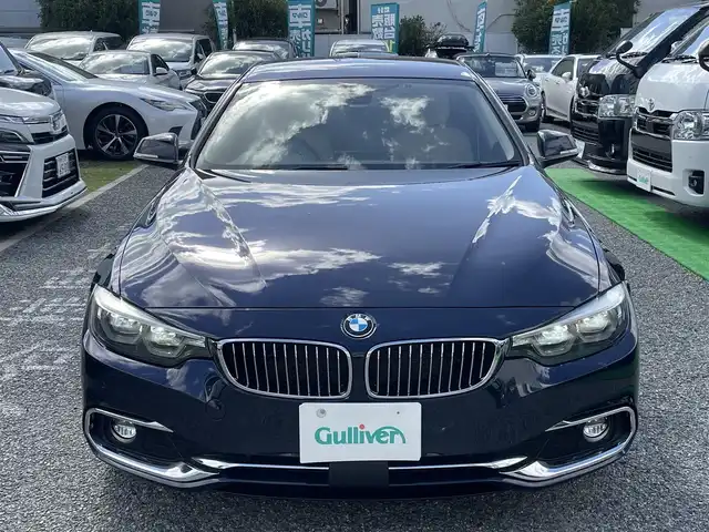 ＢＭＷ ４２０ｉ グランクーペ ラグジュアリー 兵庫県 2017(平29)年 5.1万km インペリアル・ブルー・ブリリアント・エフェクト /ベージュレザーシート//前電動/ヒーター//純正HDDナビ//地デジ/DVD/BT/USB//バックカメラ//リヤソナー//ステアリングリモコン//純正18インチAW//コンフォートアクセス//電動リヤゲート//オートLEDヘッドランプ//LEDフォグランプ//アイドリングストップ//ドライブレコーダー//ACC//インテリジェントセーフティ//車線逸脱警告//車線変更警告//H30/R1/3/4/5/6年正規ディーラー点検記録//取説/保証書/スペアキー後送