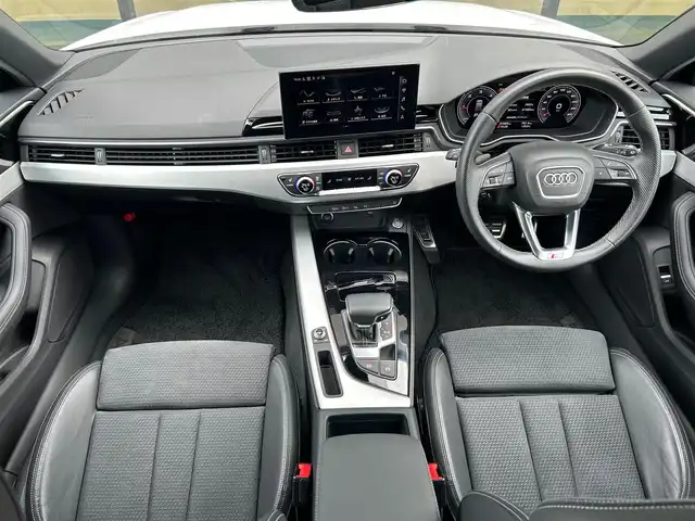 アウディ Ａ４ 35TDI Sライン 石川県 2022(令4)年 4.2万km グレイシアホワイトメタリック ワンオーナー/純正HDDナビ/　Bluetooth・AM/FM・USB・AppleCarPlay・AndroidAuto/フルセグTV/全方位カメラ/ETC2.0/前後ドライブレコーダー/アダプティブクルーズコントロール/ルーフレール/パワーシート（D+N席）/シートメモリー/シートヒーター（D+N席）/アンチロック・ブレーキ・システム/衝突被害軽減システム/横滑り防止装置/前後コーナーセンサー/レーンキープアシスト/盗難防止装置/パーキングアシスト/アイドリングストップ/エアバッグ（W+サイド）/カーテンエアバッグ/純正アルミホイール/純正フロアマット/スマートキー