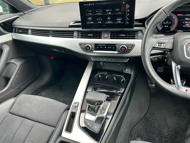 アウディ Ａ４ 35TDI Sライン 石川県 2022(令4)年 4.2万km グレイシアホワイトメタリック ワンオーナー/純正HDDナビ/　Bluetooth・AM/FM・USB・AppleCarPlay・AndroidAuto/フルセグTV/全方位カメラ/ETC2.0/前後ドライブレコーダー/アダプティブクルーズコントロール/ルーフレール/パワーシート（D+N席）/シートメモリー/シートヒーター（D+N席）/アンチロック・ブレーキ・システム/衝突被害軽減システム/横滑り防止装置/前後コーナーセンサー/レーンキープアシスト/盗難防止装置/パーキングアシスト/アイドリングストップ/エアバッグ（W+サイド）/カーテンエアバッグ/純正アルミホイール/純正フロアマット/スマートキー