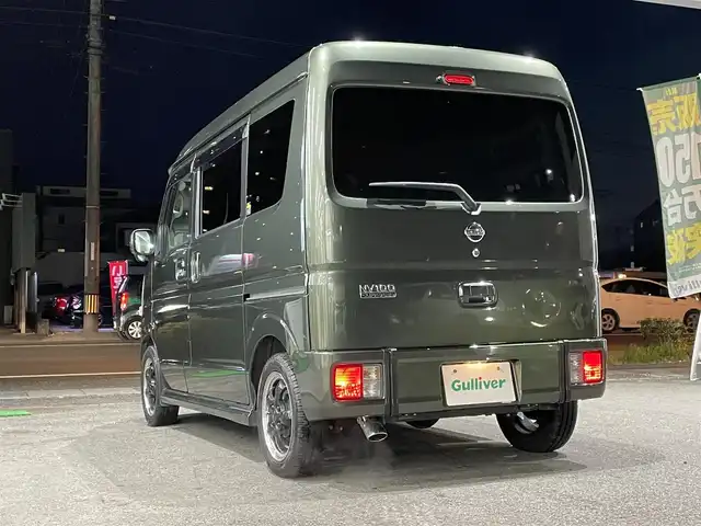 日産 ＮＶ１００クリッパー リオ チェアキャブ 高知県 2022(令4)年 4.4万km ＤグリーンＭ 福祉車両/スロープ/ワンオーナー/社外メモリナビ/（ラジオ/CD/DVD/SD/BT）/フルセグ/スマートキー/プッシュスタート/衝突軽減ブレーキ/レーンアシスト/レザー調シートカバー/ライトレベライザー/アイドリングストップ