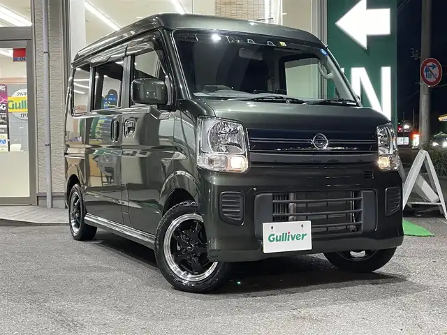 日産 ＮＶ１００クリッパー リオ チェアキャブ 高知県 2022(令4)年 4.4万km ＤグリーンＭ 福祉車両/スロープ/ワンオーナー/社外メモリナビ/（ラジオ/CD/DVD/SD/BT）/フルセグ/スマートキー/プッシュスタート/衝突軽減ブレーキ/レーンアシスト/レザー調シートカバー/ライトレベライザー/アイドリングストップ