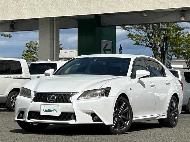レクサス ＧＳ 450h Fスポーツ 宮城県 2012(平24)年 8.6万km ホワイトパールクリスタルシャイン 純正ナビ/AM・FM/CD/HDD/USB/Bluetooth/AUX/TV(フルセグ)/パワーシート(D席/N席)/シートヒーター/エアシート/シートメモリー/ドラレコ前後/パドルシフト/運転モード切替/リアガラスサンシェード/パーキングアシスト/リモートタッチノブ/アナログ時計/ETC/GPS探知機/ヘルプネットスイッチ