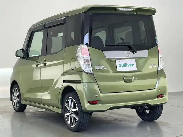 日産 デイズ ルークス ハイウェイスターX Gパッケージ 愛知県 2019(令1)年 5.2万km プレミアムオリーブメタリック 純正ナビ　フルセグＴＶ　Ｂｌｕｅｔｏｏｔｈ　全方位カメラ　両側パワースライドドア　コーナーセンサー　ＬＥＤオートライト　フォグランプ　前後ドラレコ　ＥＴＣ　プッシュスマート　オートハイビーム　禁煙車