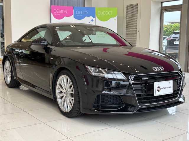 アウディ ＴＴクーペ 2．0 TFSI クワトロ 埼玉県 2015(平27)年 7.4万km 黒 純正SDナビ/　　CD/DVD/BT/フルセグ/AUX/バックカメラ/クルーズコントロール/LEDオートライト/ハーフレザーシート/パワーシート/純正18インチアルミホイール/ステアリングスイッチ/アイドリングストップ/ETC/禁煙車
