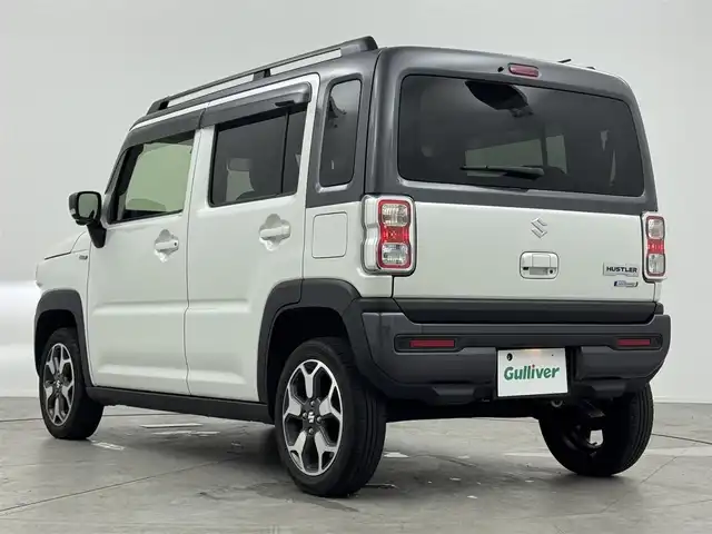 スズキ ハスラー HYBRID X ターボ 愛知県 2022(令4)年 5.2万km ピュアホワイトパール/ガンメタリック2トーン ・純正9インチナビ/・Bluetooth/・全方位カメラ/・フルセグTV/・スズキセーフティーサポート/・衝突被害軽減システム//クルーズコントロール/・レーンキープアシスト/・コーナーセンサー/・横滑り防止装置/・オートライト/・LEDヘッドライト/・LEDフォグランプ/・シートヒーター/・パドルシフト/・純正AW/・ETC/・プッシュスタート/・スマートキー/・スペアキー
