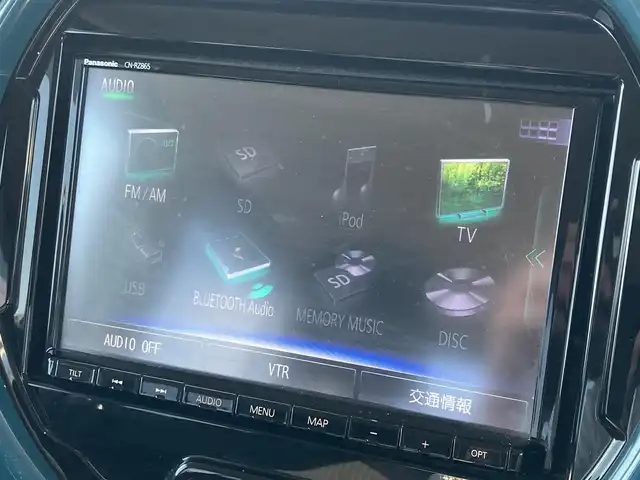 スズキ ハスラー HYBRID X 道南・函館 2021(令3)年 4.1万km オフブルーM ・ワンオーナー/・デュアルカメラブレーキサポート/・純正メモリナビ/・フルセグTV/・エンジンスターター/・純正AWノーマルタイヤ積込/・前席シートヒーター/・LEDヘッドライト/・スマートキー/・エンジンプッシュスタート