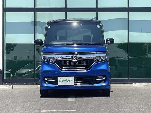 ホンダ Ｎ ＢＯＸ カスタム G L ホンダセンシング 和歌山県 2020(令2)年 3万km ブリリアントスポーティブルーメタリック2トーン 純正8インチ（VXU-２０７NBi)/バックカメラ/フルセグTV/衝突軽減ブレーキ/レーンキープアシスト/レーダークルーズコントロール/後方コーナーセンサー/横滑り防止/オートライト/片側パワスラ/前席シートヒーター/ビルトインETC/前後ドラレコ/純正フロアマット/純正14インチアルミ/LEDヘッドライト/フォグランプ/プッシュスタート/ドアバイザー/後席サンシェード