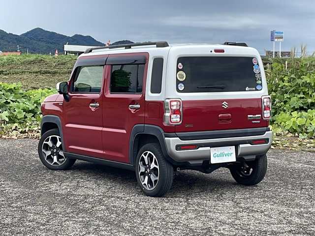 スズキ ハスラー Jスタイル 新潟県 2021(令3)年 4.8万km フェニックスレッドパール/ホワイト2トーンルーフ 4WD/純正メモリナビ/CD/DVD/BT/フルセグテレビ/全方位カメラ/ETC2.0/ドライブレコーダー/衝突被害軽減ブレーキ/レーンキープアシスト/シートヒーター /ステアリングスイッチ/コーナーセンサー/スマートキー/プッシュスタート/LEDヘッドライト/オートライト/オートハイビーム/フォグランプ/純正15インチアルミホイール/社外15インチAW冬タイヤ車載