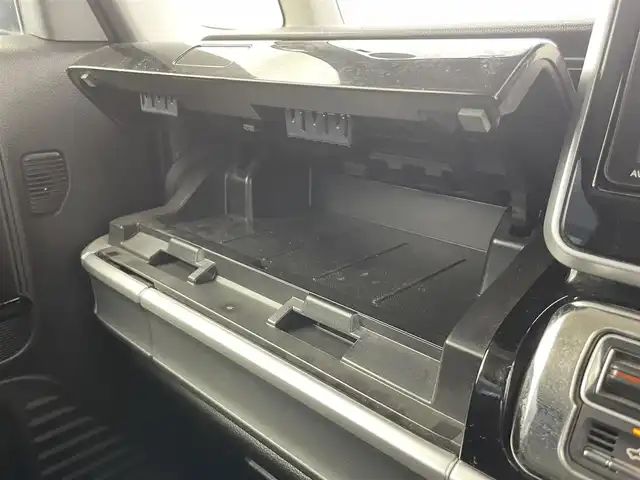 スズキ スペーシア カスタム HYBRID XS 富山県 2021(令3)年 2.2万km ブルーイッシュブラックパール3 社外ナビ（AM/FM/CD/DVD/BT）/フルセグTV/バックカメラ/両側パワースライドドア/アダプティブクルーズコントロール/衝突被害軽減ブレーキ/レーンキープアシスト/LEDヘッドライト/オートライト/コーナーセンサー前後/ハーフレザーシート/D席シートヒーター/スマートキー×２/プッシュスタート/アイドリングストップ/社外フロアマット