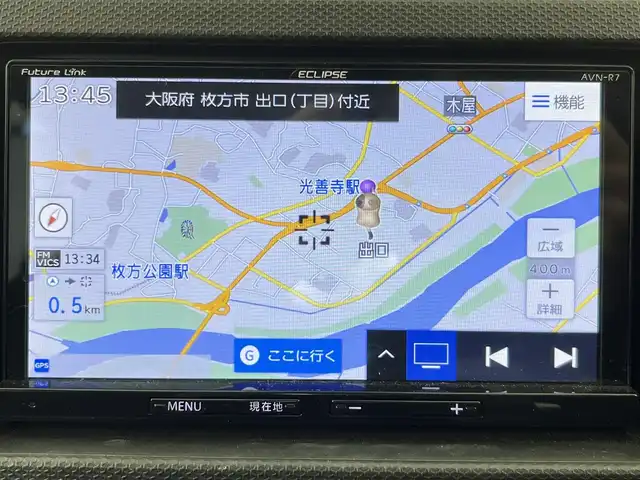 スズキ アルト ターボRS 大阪府 2016(平28)年 3.6万km パールホワイト 衝突軽減ブレーキ/　・誤発進抑制機能/社外ナビ/　Bluetooth/フルセグ/AM/FM/CD/DVD/バックカメラ/LEDライト/オートライト/フォグランプ/パドルシフト/アイドリングストップ/横滑り防止装置/MTモード付AT/スマートキー/ETC