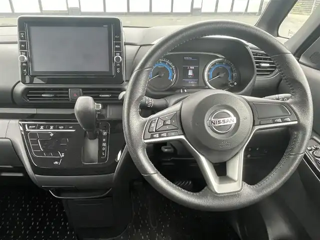 日産 ルークス ハイウェイスター Gターボ 大阪府 2021(令3)年 2.2万km フローズンバニラパール エマージェンシーブレーキ　/純正メモリー9インチナビ/　フルセグTV/CD/DVD/BT/MSV/アラウンドビューモニター　/後方コーナーセンサー/ハンズフリー両側電動パワースライドドア/レーンキープアシスト/アイドリングストップ/オートマチックハイビーム　/ターボ車　/前方ドライブレコーダー/純正15インチアルミホイール/純正フロアマット/プッシュスタート/スマートキー/ビルトインETC/LED