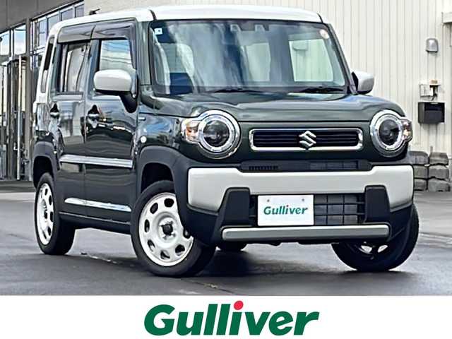 スズキ ハスラー HYBRID G 道北・旭川 2025(令7)年 0.1千km クールカーキパールメタリック/ソフトベージュメタリック /4WD//禁煙車//ワンオーナー//純正メモリナビ//CD/DVD/SD/BT/USB/フルセグ//デュアルセンサーブレーキサポート//レーンキープ//レーダークルーズコントロール//アイドリングストップ//コーナーセンサー//ヒルディセントコントロール//グリップコントロール//シートヒーター//ミラーヒーター//オートライト//ライトレベライザー//純正フロアマット//ドアバイザー//プッシュスタート