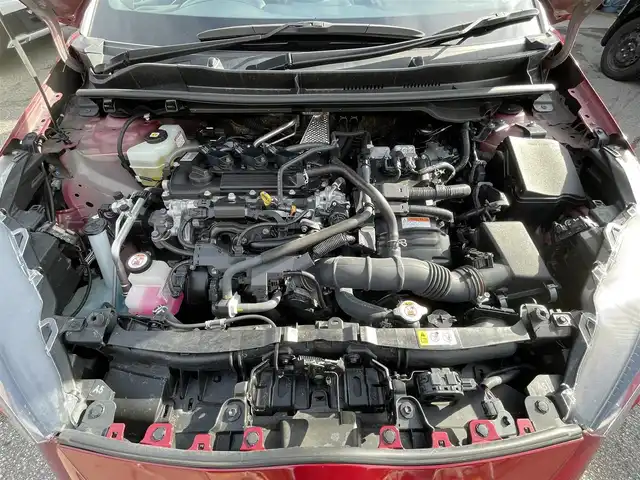 トヨタ ヤリス ハイブリッド G 岐阜県 2020(令2)年 7.3万km ホワイト/センシュアルレッドマイカ ワンオーナー/ディスプレイオーディオ/【Bluetooth】/バックカメラ/ドライブレコーダー/ETC/純正フロアマット/LEDオートライト/クルーズコントロール/横滑り防止装置/レーンキープアシスト/アイドリングストップ/保証書/取扱説明書