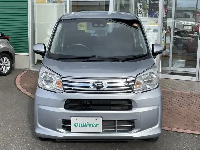 ダイハツ ムーヴ X リミテッドⅡ SAⅢ 道央・札幌 2023(令5)年 0.9万km ブライトシルバーメタリック 登録時走行距離8/549km/ワンオーナー/スマートアシストIII/オーディオ（CD/FM/AM）/アイドリングストップ/ドアバイザー/プッシュスタート/スペアキー×１/ベンチシート/純正フロアマット/シートヒーター（運転席）/横滑り防止装置/レーンキープアシスト/盗難防止装置/オートライト/オートマチックハイビーム/衝突軽減ブレーキ/ステアリングスイッチ/革巻きステアリング/PWRスイッチ/ヘッドライトレベライザー/電動格納ミラー/バニティミラー/積込夏タイヤ（純正AW/155/65/R14/23年製/溝6ｍｍ）