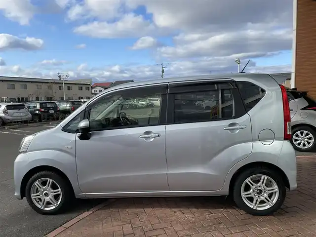 ダイハツ ムーヴ X リミテッドⅡ SAⅢ 道央・札幌 2023(令5)年 0.9万km ブライトシルバーメタリック 登録時走行距離8/549km/ワンオーナー/スマートアシストIII/オーディオ（CD/FM/AM）/アイドリングストップ/ドアバイザー/プッシュスタート/スペアキー×１/ベンチシート/純正フロアマット/シートヒーター（運転席）/横滑り防止装置/レーンキープアシスト/盗難防止装置/オートライト/オートマチックハイビーム/衝突軽減ブレーキ/ステアリングスイッチ/革巻きステアリング/PWRスイッチ/ヘッドライトレベライザー/電動格納ミラー/バニティミラー/積込夏タイヤ（純正AW/155/65/R14/23年製/溝6ｍｍ）