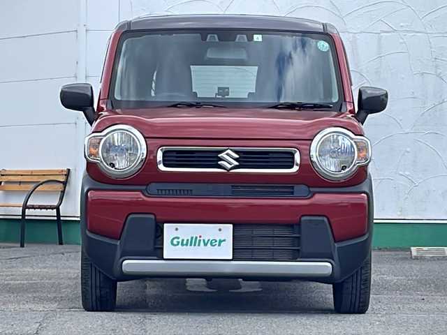 スズキ ハスラー HYBRID G ターボ 徳島県 2021(令3)年 2万km フェニックスレッドパール/ガンメタリック2トーンルーフ 8型社外SDナビ　CN-RZ865/（ラジオ/フルセグ/DISC/SD/iPod/BT/USB）/バックカメラ/追従式クルーズコントロール/前後ドライブレコーダー/後方コーナーセンサー/アイドリングストップ/社外15インチアルミホイール/パドルシフト/ドアバイザー/純正フロアマット/前席シートヒーター/取扱説明書/新車時保証書