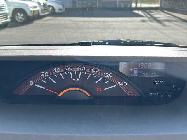 ダイハツ タント X 群馬県 2014(平26)年 7.4万km ライトローズマイカメタリック ワンオーナー/社外メモリナビ、TV、CD、DVD/ETC/両側パワースライドドア/純正フロアマット/ヘッドライトレベライザー/電動格納ミラー/アイドリングストップ/バイザー/スマートキー/エンジンスタートボタン/スペアキー/ダブルエアバック