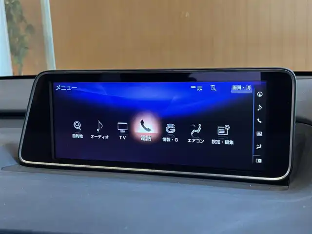 レクサス ＲＸ 450hL 宮城県 2018(平30)年 7.9万km ソニックチタニウム LSS+/HUD/純正ナビ/全周囲カメラ/フルセグTV/黒革シート/シートヒーター/エアシート/シートヒーター/アイドリングストップ/ACC/BSM/パワーバクドア/三眼LEDヘッドライト/オートマティックハイビーム/電動パーキング/オートホールド/純正20インチAW