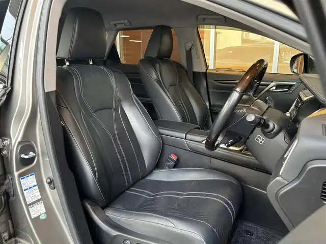 レクサス ＲＸ 450hL 宮城県 2018(平30)年 7.9万km ソニックチタニウム LSS+/HUD/純正ナビ/全周囲カメラ/フルセグTV/黒革シート/シートヒーター/エアシート/シートヒーター/アイドリングストップ/ACC/BSM/パワーバクドア/三眼LEDヘッドライト/オートマティックハイビーム/電動パーキング/オートホールド/純正20インチAW