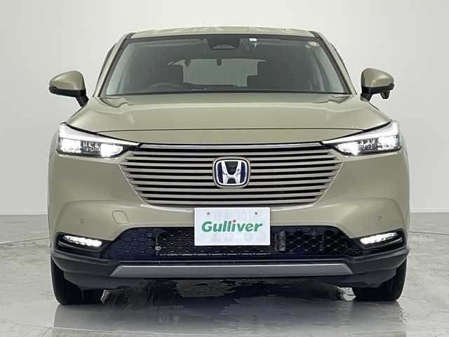ホンダ ヴェゼル ハイブリッド e:HEV X 愛知県 2023(令5)年 5.3万km サンドカーキパール 純正ナビ/・Bluetooth/・CD/DVD/・USB/・ミュージックサーバー/・フルセグテレビ/バックカメラ/アダプティブクルーズコントロール/衝突軽減ブレーキ/レーンキープアシスト/踏み間違い防止/ＥＴＣ/オートブレーキホールド/ダウンヒルアシスト/純正前後ドライブレコーダー/パドルシフト/コーナーセンサー