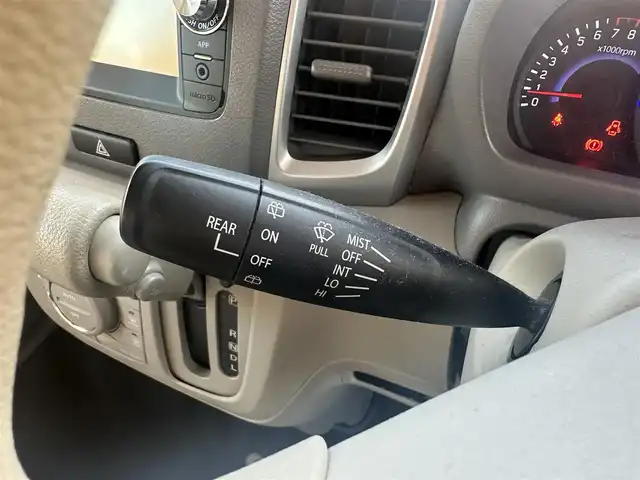 マツダ フレアワゴン XS 岡山県 2013(平25)年 11.7万km フォレストアクアM 登録時走行距離117012km/純正ナビ/ワンセグTV/（AM.FM.TV.BT.USB.SD）/バックカメラ/ETC/片側パワースライドドア/アイドリングストップ/天井収納ボックス/スマートキー/純正フロアマット