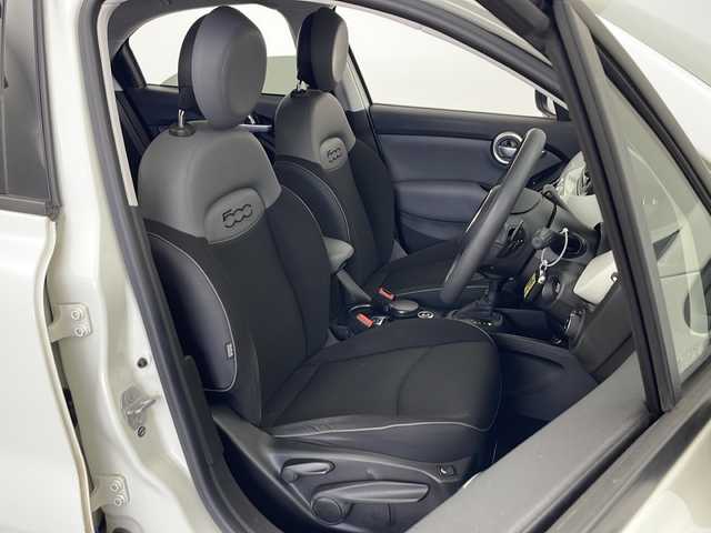 フィアット ５００Ｘ ポップスター 秋田県 2016(平28)年 7.7万km BIANCO GHIACCIO パドルシフト/電動パーキングブレーキ/コーナーセンサー/クルーズコントロール/ETC/オートエアコン/スマートキー/純正アルミホイール/アイドリングストップ/オートライト