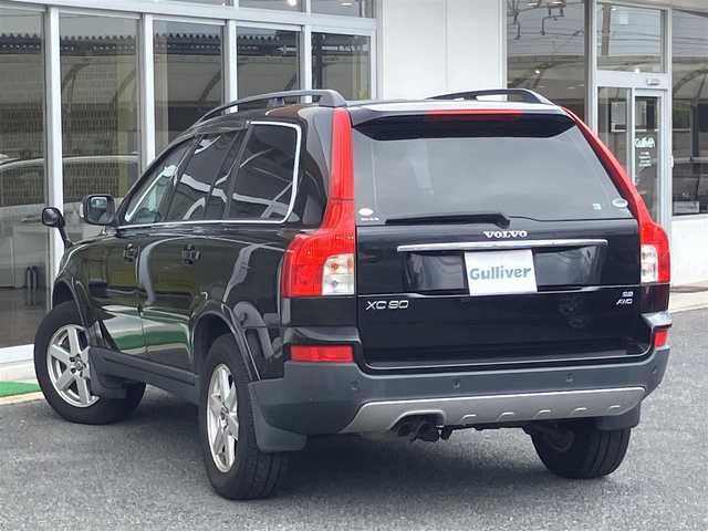 ボルボ ＸＣ９０ 3．2 山口県 2007(平19)年 12.2万km 黒 フロアマット/純正ドアバイザー/純正フォグ(前後)/純正17インチアルミ/ベージュレザーシート/フロントパワーシート/　＆シートヒーター/ルーフレール/ウィンカーミラー/パーキングアシスタンス