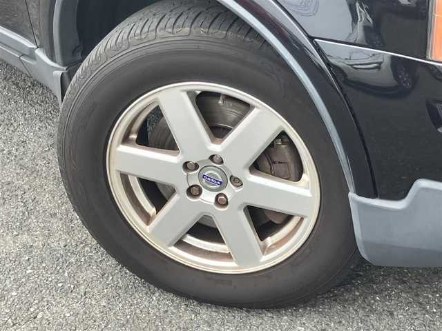 ボルボ ＸＣ９０ 3．2 山口県 2007(平19)年 12.2万km 黒 フロアマット/純正ドアバイザー/純正フォグ(前後)/純正17インチアルミ/ベージュレザーシート/フロントパワーシート/　＆シートヒーター/ルーフレール/ウィンカーミラー/パーキングアシスタンス