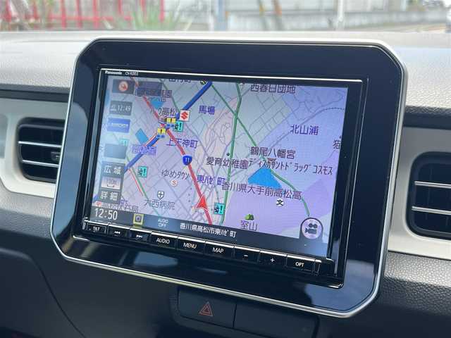 スズキ イグニス ハイブリッド MF 香川県 2020(令2)年 3.5万km ラッシュイエローメタリック/ブラック2トーンルーフ 純正SDナビ/【フルセグ/CD/DVD/Bluetooth】/全方位カメラ/追従型クルーズコントロール/アイドリングストップ/前席シートヒーター/前後コーナーセンサー/前後ドライブレコーダー/横滑り防止装置/レーンキープアシスト/純正16インチアルミ/純正フロアマット/パドルシフト