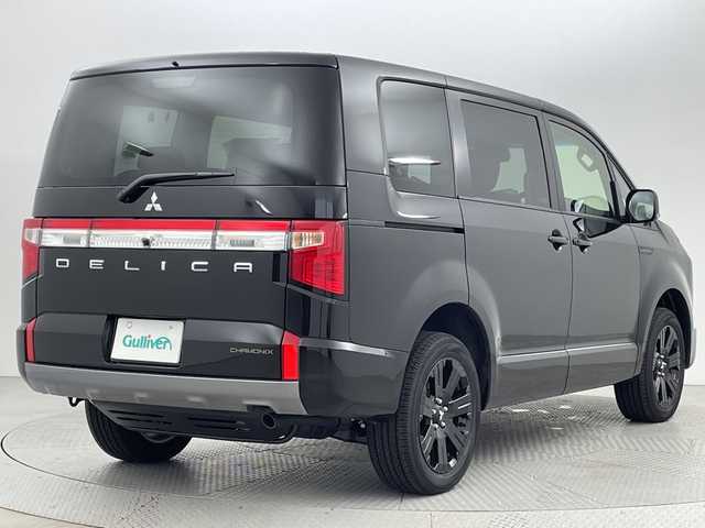 三菱 デリカＤ：５ シャモニー 新潟県 2025(令7)年 0.1千km 黒 4WD/e-Assist/登録済未使用車/マルチアラウンドモニター/両側パワースライドドア/パワーバックドア/レーダークルーズコントロール/LEDオートライト/ハーフレザーシート/シートヒーター/純正18インチアルミホイール/パドルシフト/ブラインドスポットウォーニング/ステアリングヒーター/スマートキー