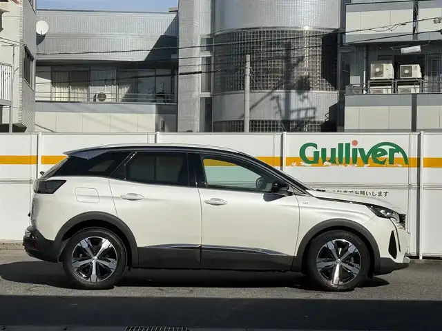 プジョー ３００８ GT ブルー HDi 愛知県 2021(令3)年 1.9万km BLANC NACRE /正規ディーラー車//禁煙車//ワンオーナー//8インチタッチスクリーンナビ//フルセグ/BT/USB//CarPlay/AndroidAuto//バックカメラ/左サイドカメラ//ETC//前後ドライブレコーダー//ワイヤレス充電//テップレザー×アルカンターラシート//D席メモリー付電動シート＆マルチポイントランバーサポート//マッサージ機能付き//シートヒーター//ハンズフリー電動テールゲート//ADAS//アクティブセーフティブレーキ//ブラインドスポットモニター//トラフィックサインインフォメーション//パーキングセンサー//疲労検知システム//レーダークルーズコントロール//スピードリミッター//フルLEDヘッドライト//フォグランプ//インテリジェントハイビーム//アダクティブライト//アンビエントライト//パドルシフト//ドライブモード//Sport/Normal/Eco/Sand/Mud/Snow//TRC//アドバンスドグリップコントロール//ルーフレール//純正18インチAW//スペアタイヤ//オートリトラクタブルウィンカーミラー//革巻きステアリング//ステアスイッチ//プッシュスタート//スペアスマートキー//純正フロアマット/ラゲージマット//保証書/取扱説明書//D記録簿R4.5.6